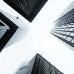 low angle photography of high rise buildings
